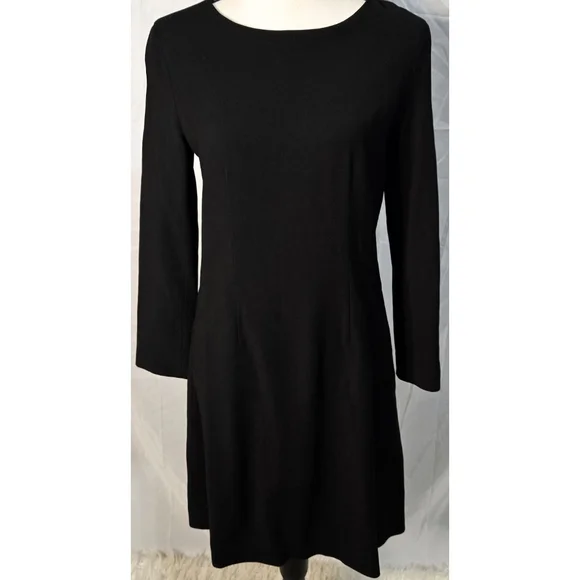 black 60s shift dress Rosetta Getty | ZIP-UP Shift Dress | S main image 0